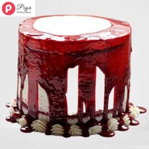 4-layer-dripping-blueberry-cake