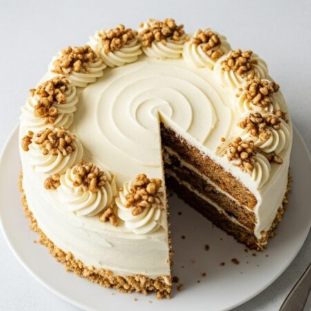 Carrot Walnut Cake