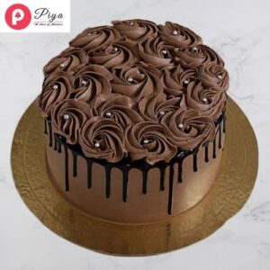 Choco Delight Designer Rose Cake