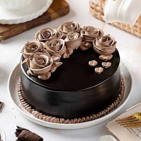 Choco Delight Designer Rose Cake