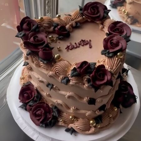 Choco Designer Rose Cake