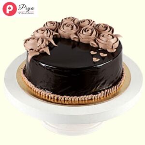 Chocolate-Designer-Rose-Cake