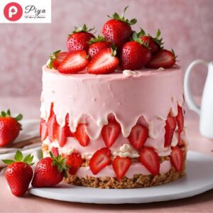 Creamy Strawberry Cake