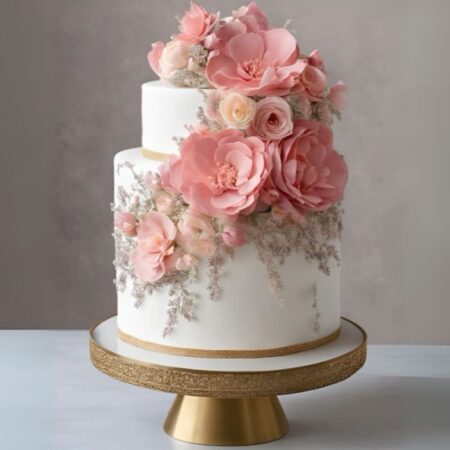 Decadent Floral Cake