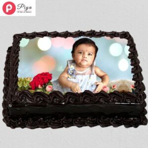 Decorated-Chocolate-Photo-Cake