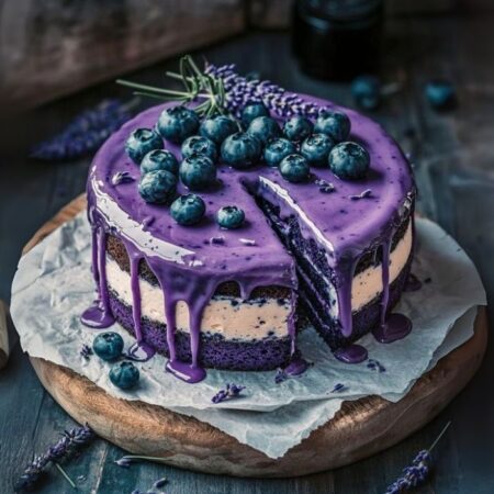 Delightful Blueberry Cake