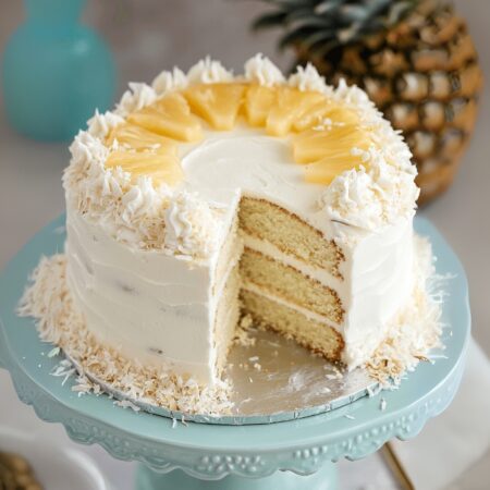 Exotic Pineapple Cake