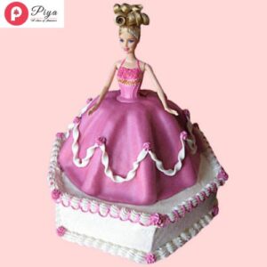 Florid-Barbie-Cake