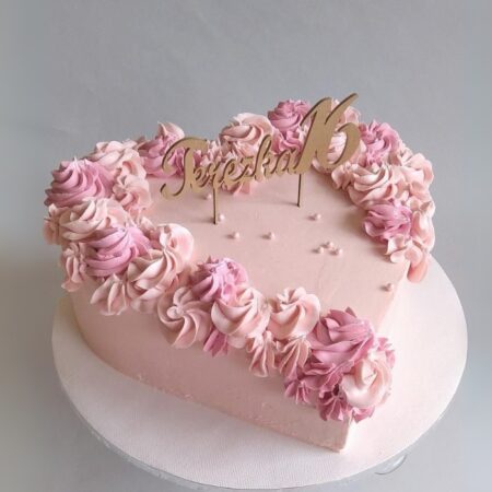 Fondant Hearts Cake