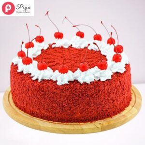 Fresh Cream Red Velvet Cake