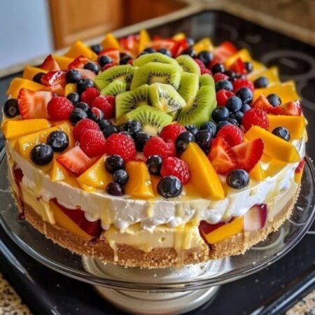 Fruit Designer Walnut Cake