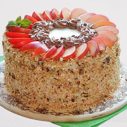 Fruit Designer Walnut Cake