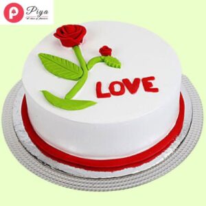 Love-Chocolate-Red-Rose-Cake
