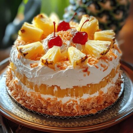 Love You Valentine Pineapple Cake