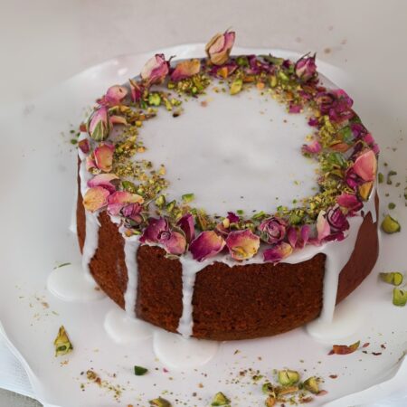 Pan Malai Vanilla Cake