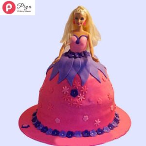 Royal-Barbie-Cake