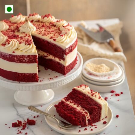 Scrumptious Red Velvet Cake