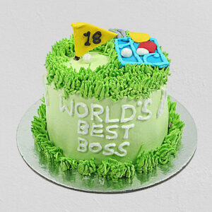 Worlds Best Boss Chocolate Cake