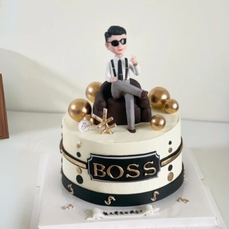 Boss Day Designer Truffle Cake