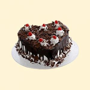 Flakey Hearts Black Forest Cake