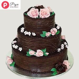 Chocolate-Cream-3-Tier-Cake