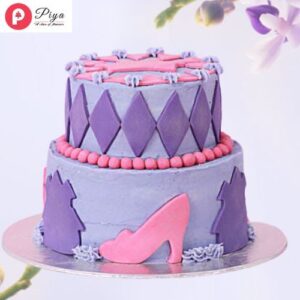 Designer-Truffle-2-Tier-Cake