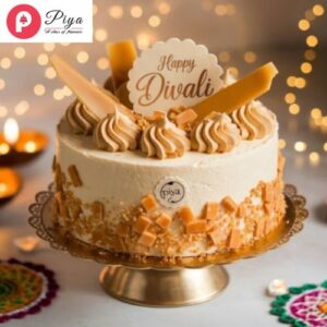 Diwali Butterscotch Cake
