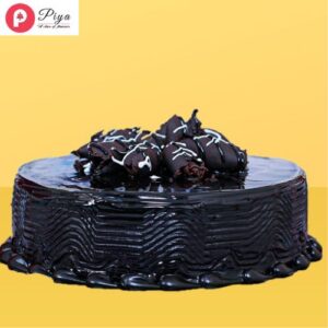 Glossy-Chocolate-Truffle-Cake