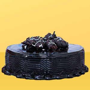 Glossy Chocolate Truffle Cake