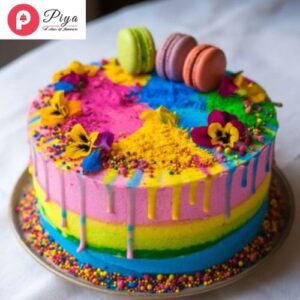 Happy Holi Delicious Cake