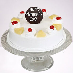 Pineapple Eggless Mothers Day Cake