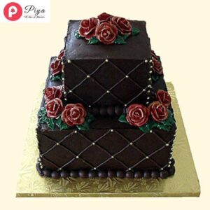 Rose-N-Truffle-2-Tier-Cake