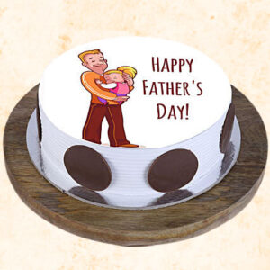 Special Father's Day Photo Cake