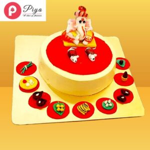 Creamy Cake For Ganesh Chaturthi