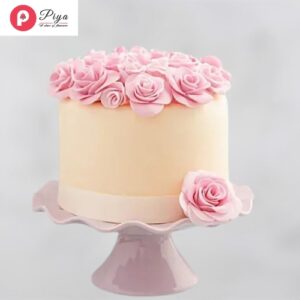 Decadent Floral Chocolate Cake