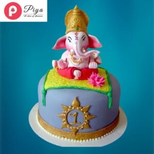 Ganesh Chaturthi Special Cake