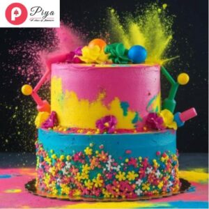Happy Holi Cake