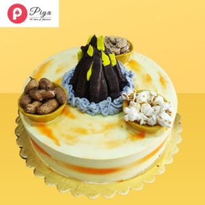 Lohri Special butterscotch cake