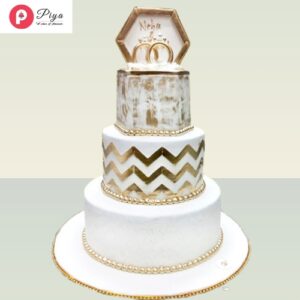 Ring Duo Wedding Cake