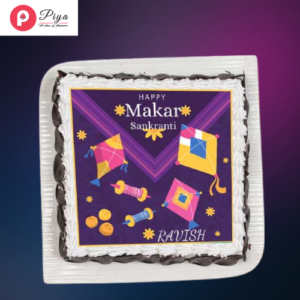 Sankranti Poster Cake