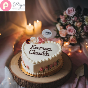 Yummy Karwa Chauth Cake