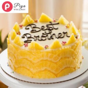 Bhai-Dooj-Pineapple-Cake