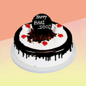 Happy Bhai Dooj Black Forest Cake
