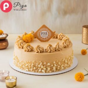 Happy Bhai Dooj Butterscotch Cake