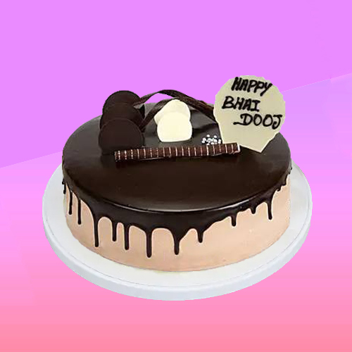 Happy-Bhai-Dooj-Chocolate-Cream-Cake