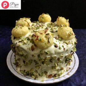 Rasmalai vanilla sponge cake