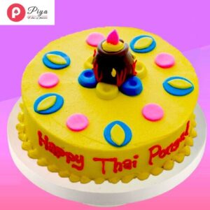 Thai pongal bubble cake