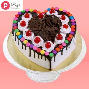 Black-Forest-Gems-Decorated-Heart-Cake