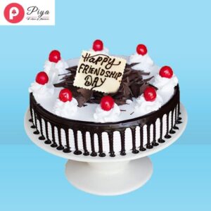 Friendship Day black forest cake