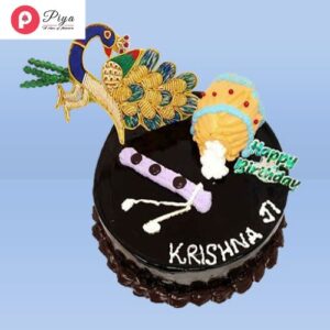 Krishna ji janmashtami cake